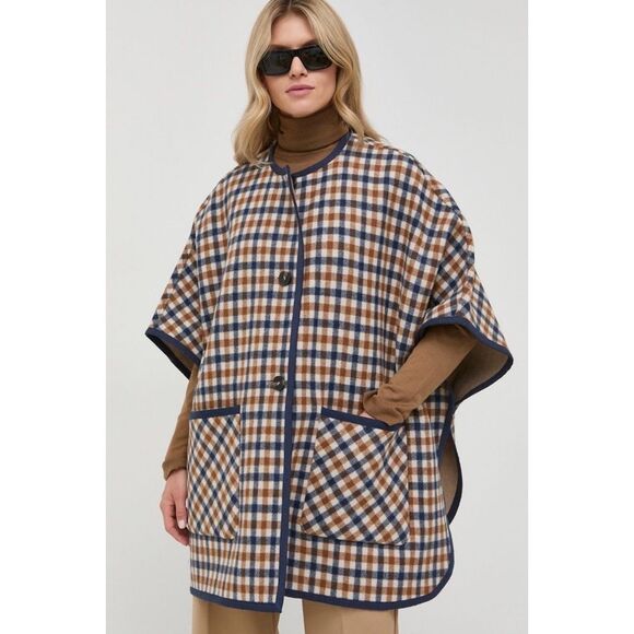 MaxMara Weekend Fieno Reversible Coat, Virgin Wool, Camel, NWT, Size L - Picture 5 of 15